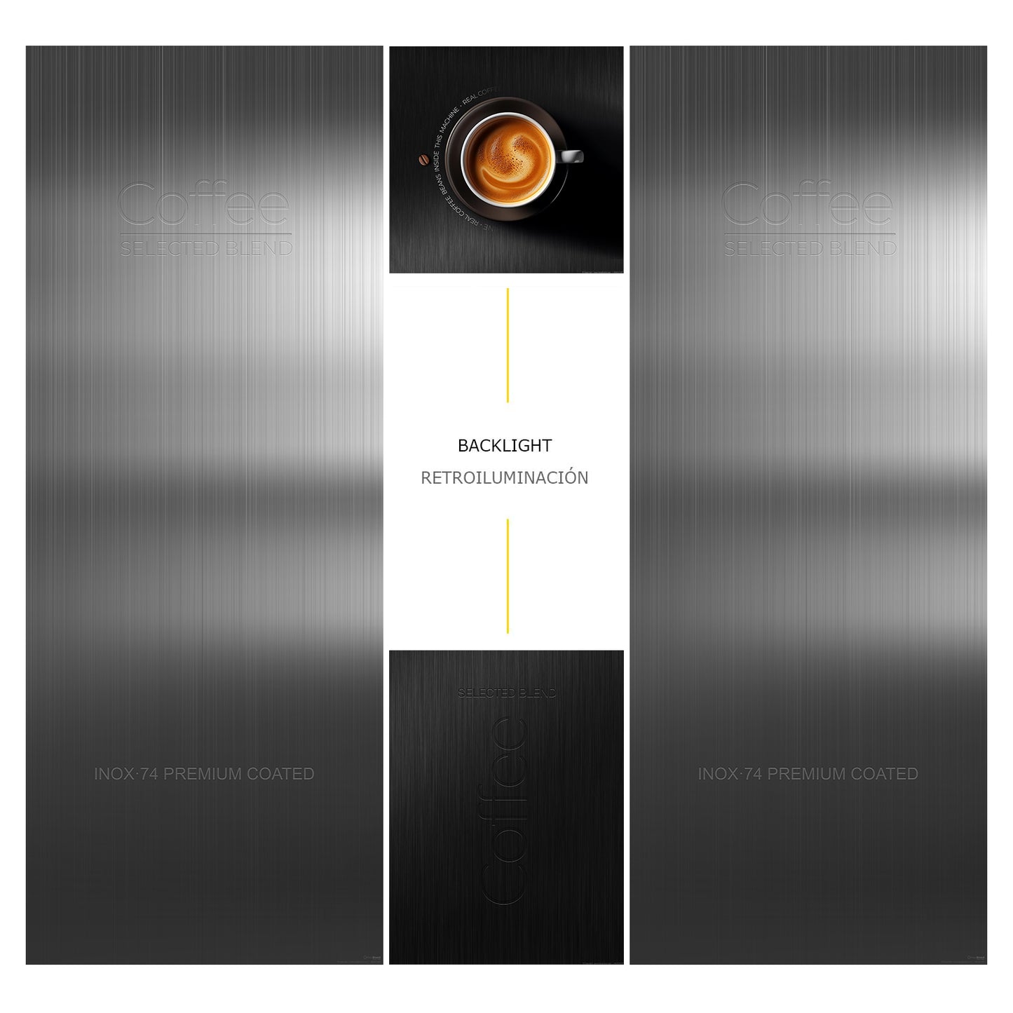 Concerto N&W - Inox Print (New design 2024)