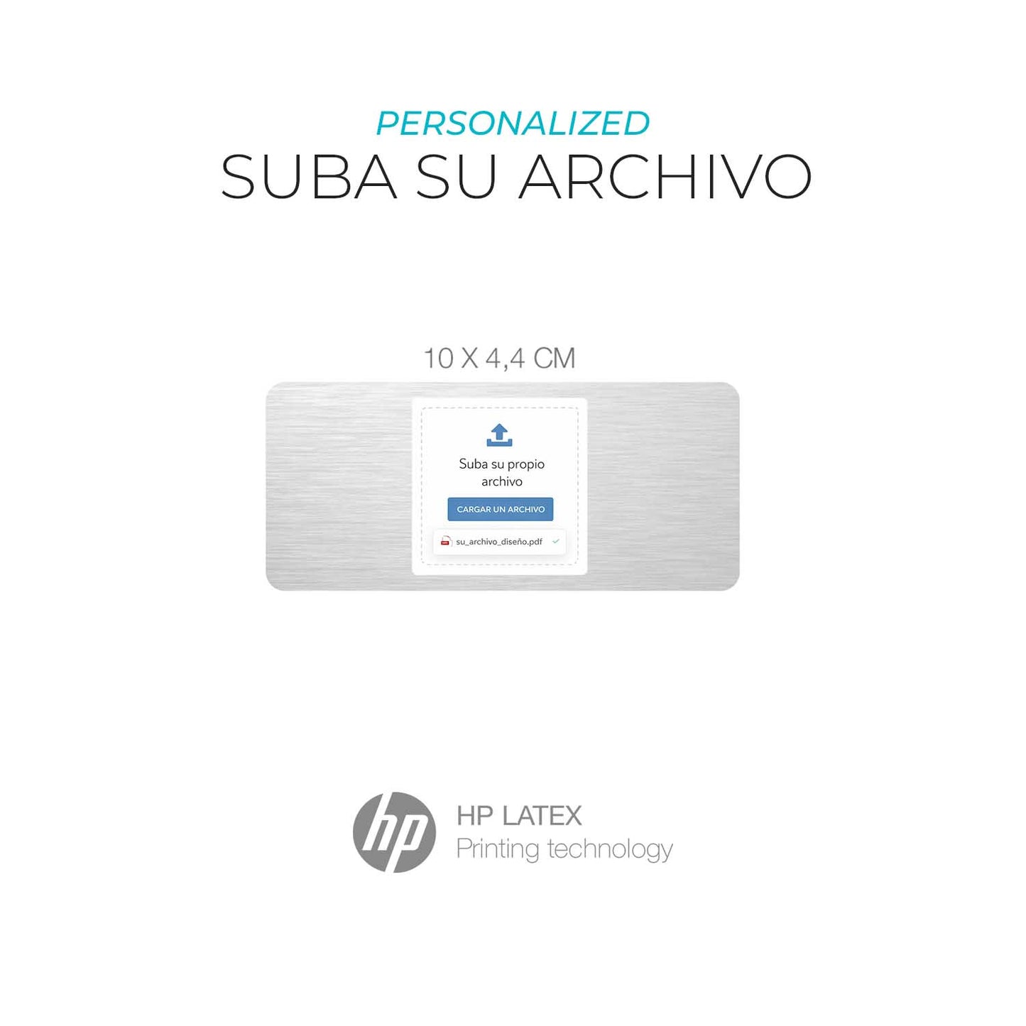 Adhesivos de información - Suba su archivo