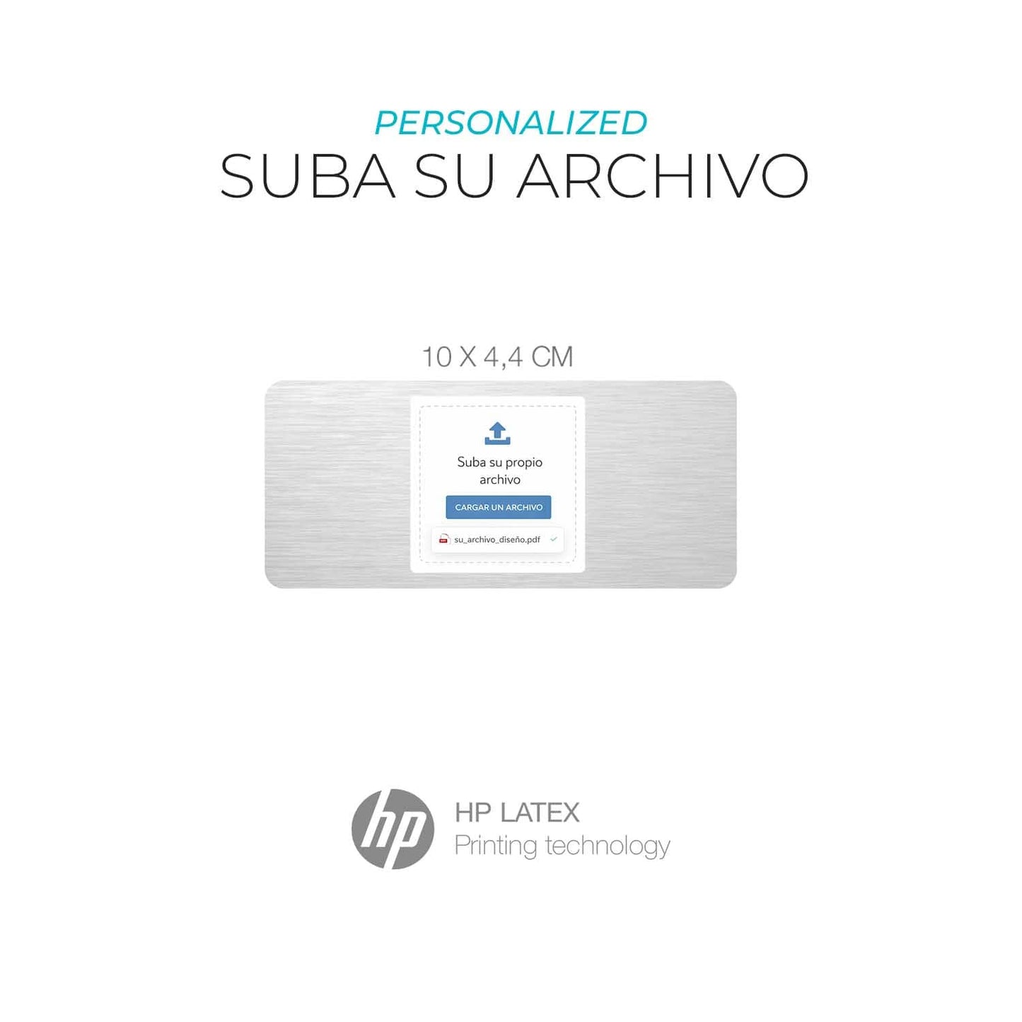 Adhesivos de información - Suba su archivo