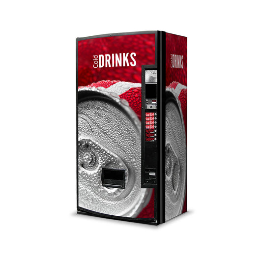 Vinilo Drinks para paneles - Red Coke - Adhesivo invertido
