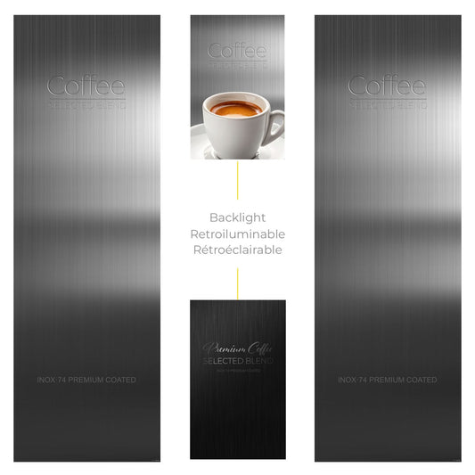 Necta Kikko Max - Inox Grey