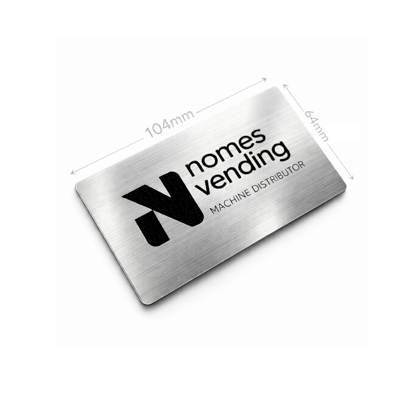 Materiales rígidos - Plástico grabado láser personalizado - Lote de 10 uds