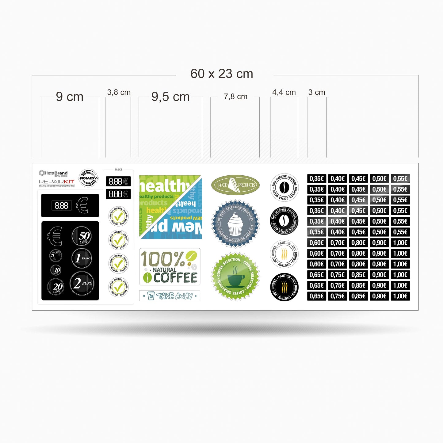 Concerto N&W - Inox Print (New design 2024)