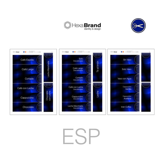 Astro - Etiquetas de selección recortables
