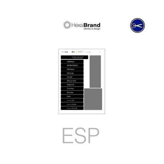 Necta Brio 200-250 - Etiquetas de selección recortables