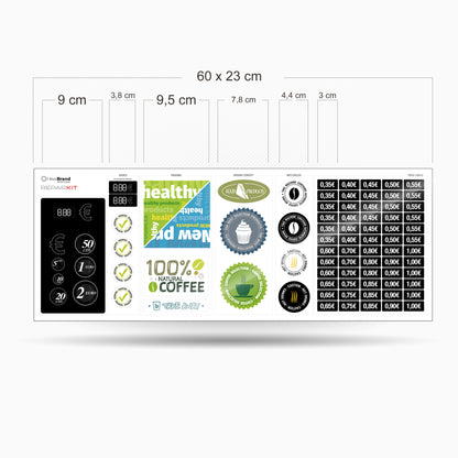 Necta Opera - Barista 600 - Inox Print