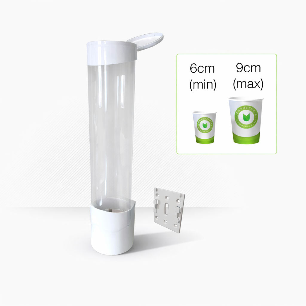 Dispensador de vasos de 6cm a 9cm