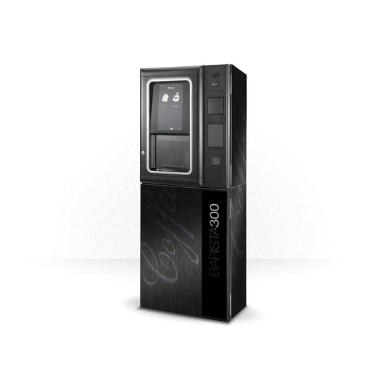 Kit de vinilos adhesivos para máquinas expendedoras Necta Barista 300 Black Aluminum