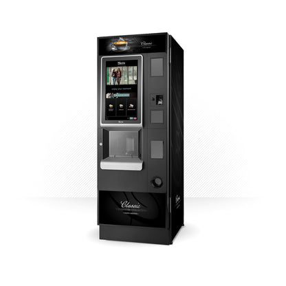Kit de vinilos adhesivos para máquinas expendedoras Necta Barista Pro 500. Diseño Colibri