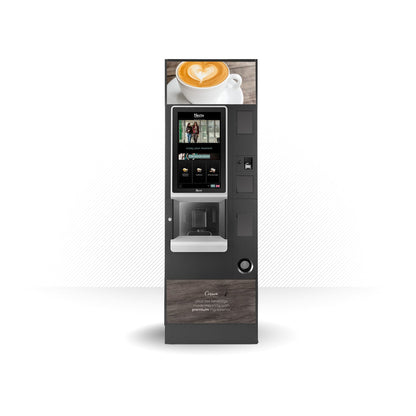 Kit de vinilos adhesivos para máquinas expendedoras Necta Barista Pro 600. Diseño Cream