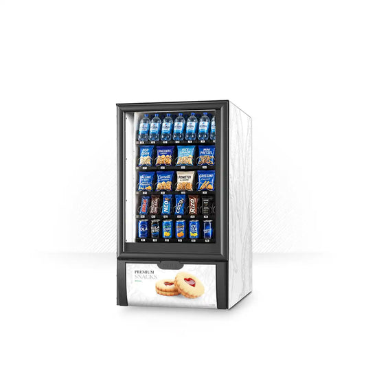 Kit de vinilos adhesivos para máquinas expendedoras de snacks Necta Gusto 6 Mini Premium White