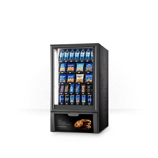 Kit de vinilos adhesivos para máquinas expendedoras de snacks Necta Gusto 6 Mini Time & Flavour