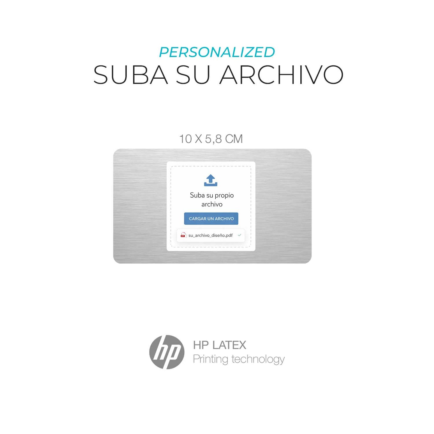 Adhesivos de información - Suba su archivo