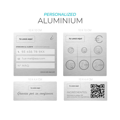 Adhesivos de información - Personalizables