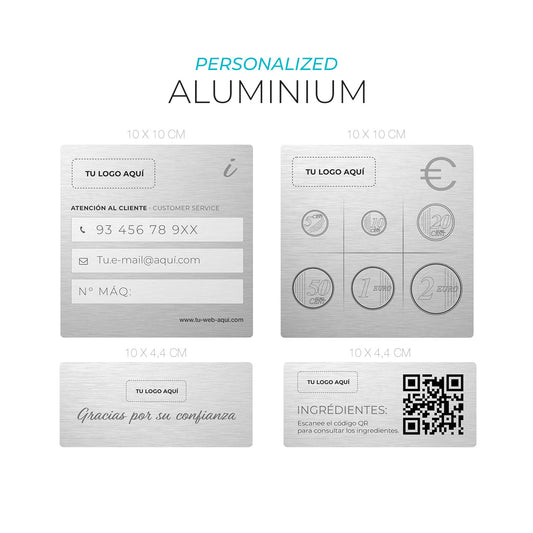 Adhesivos de información - Personalizables