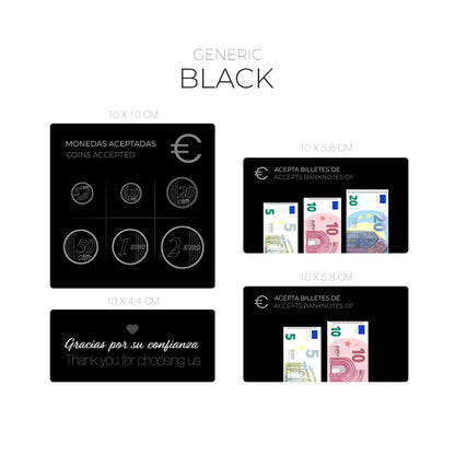 Adhesivos de información - Genéricos