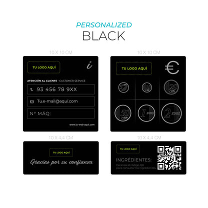 Adhesivos de información - Personalizables