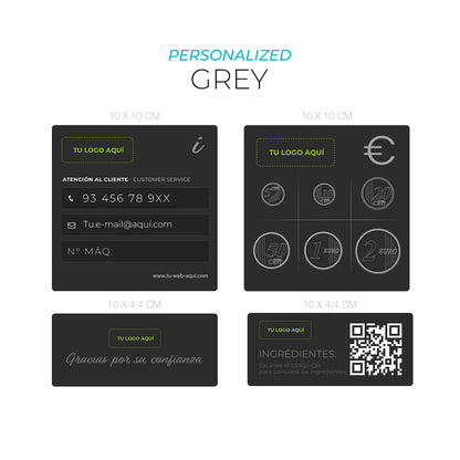 Adhesivos de información - Personalizables