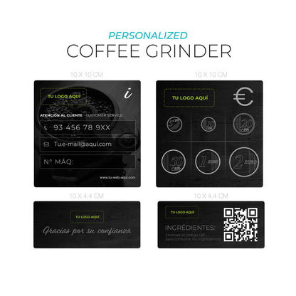 Adhesivos de información - Personalizables