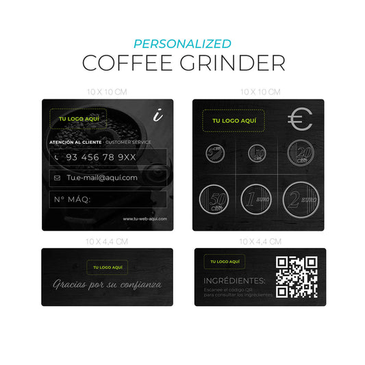 Adhesivos de información - Personalizables