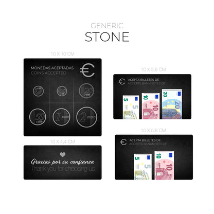 Adhesivos de información - Genéricos