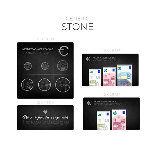 Adhesivos de información - Genéricos