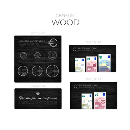 Adhesivos de información - Genéricos