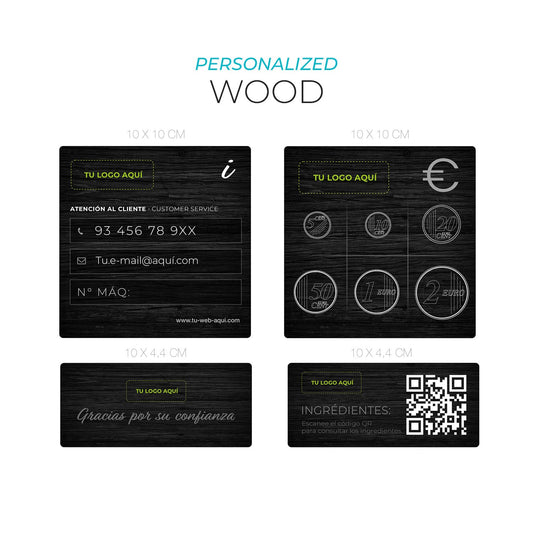 Adhesivos de información - Personalizables