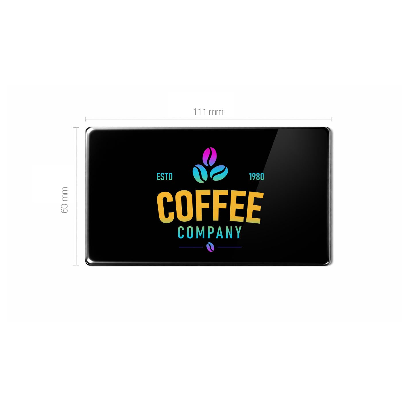 Adhesivos personalizados en gota de resina epoxi flexible