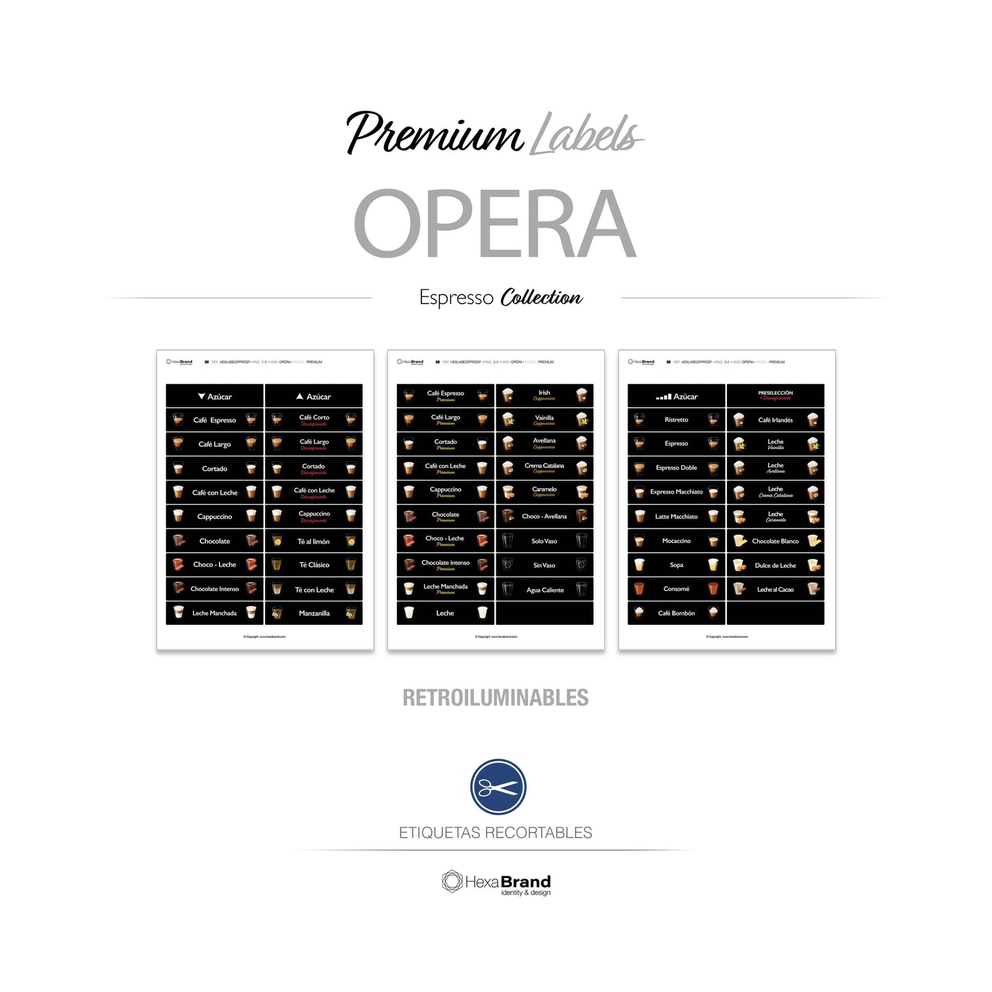Necta Opera - Barista 600 - Inox Print