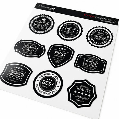 Juego de pegatinas - STICKERS PREMIUM QUALITY