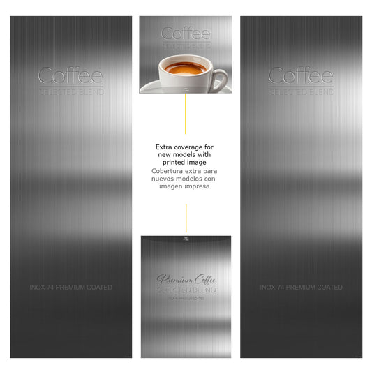 Necta Kikko - Inox Grey