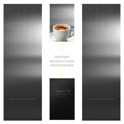 Necta Kikko Max - Inox Grey