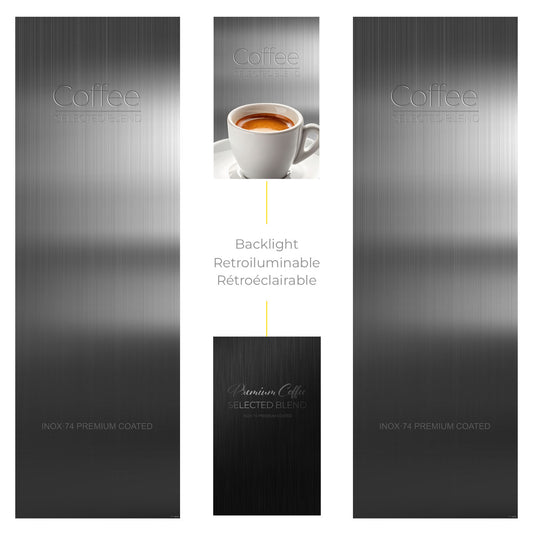 Necta Kikko Max - Inox Grey