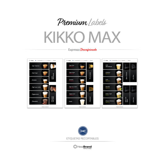 Necta Kikko Max - Etiquetas de selección recortables