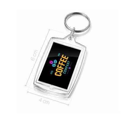 Llavero acrílico personalizado - Especial Vending