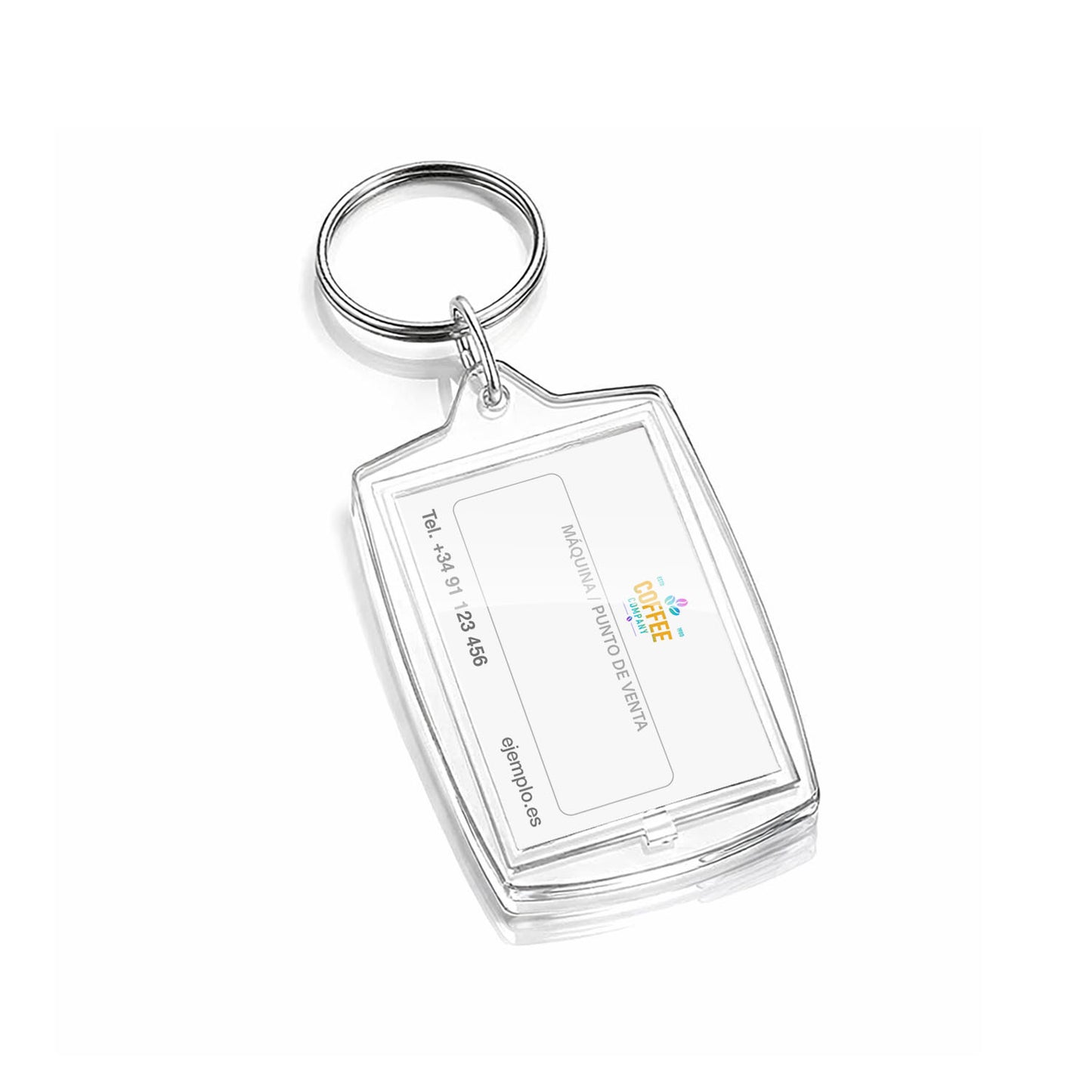 Llavero acrílico personalizado - Especial Vending