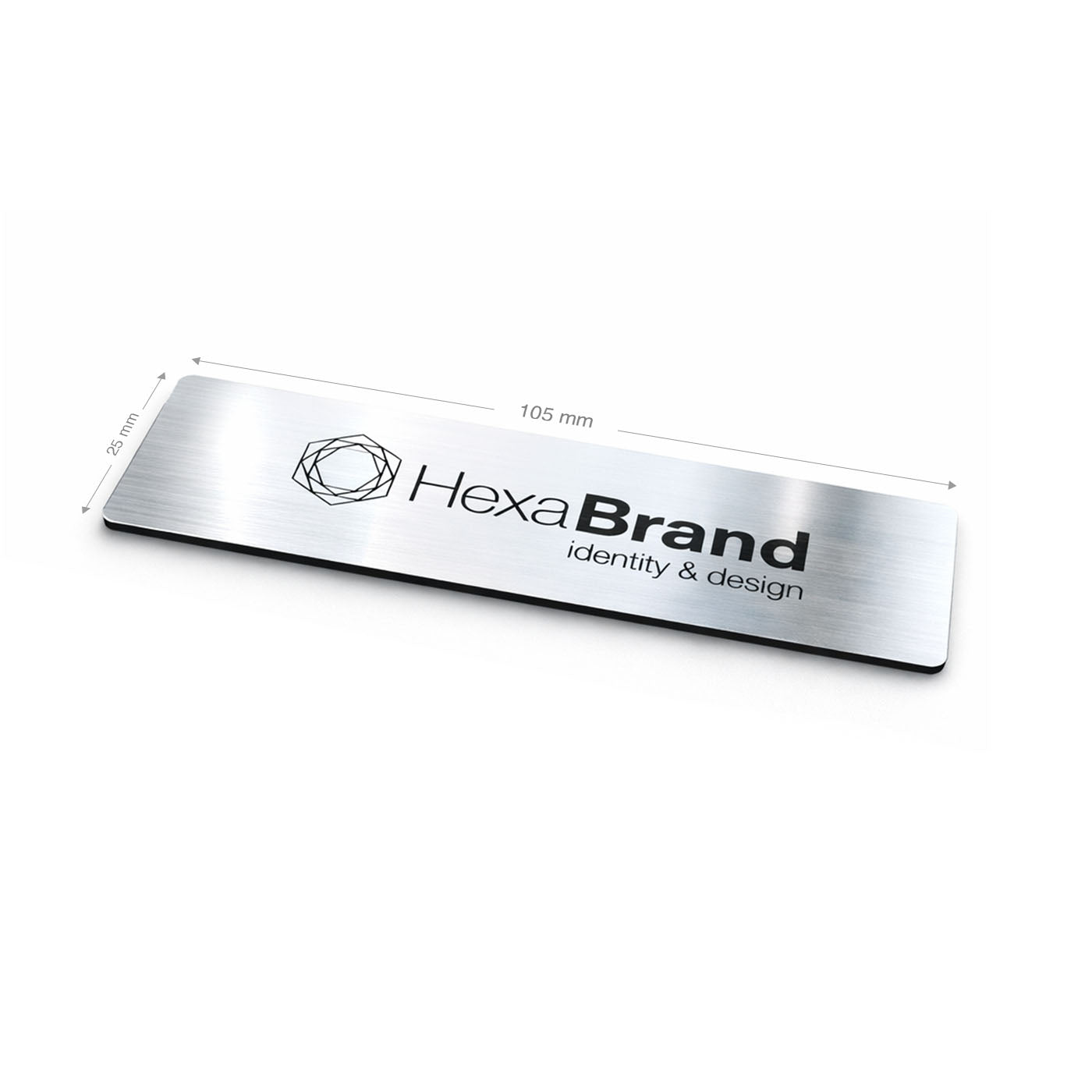 Materiales rígidos - Plástico grabado láser personalizado - Lote de 10 uds