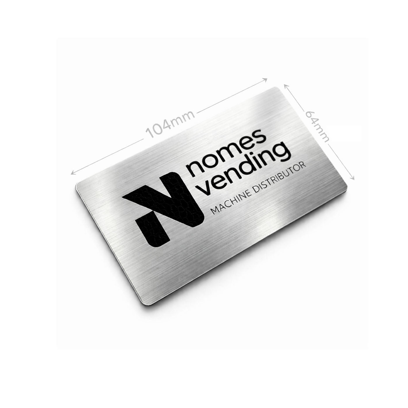 Materiales rígidos - Plástico grabado láser personalizado - Lote de 10 uds