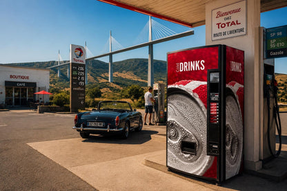 Vinilo Drinks - Red Coke - 77 x 185cm
