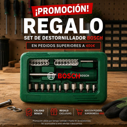Bosch – Set de atornillador 46 piezas