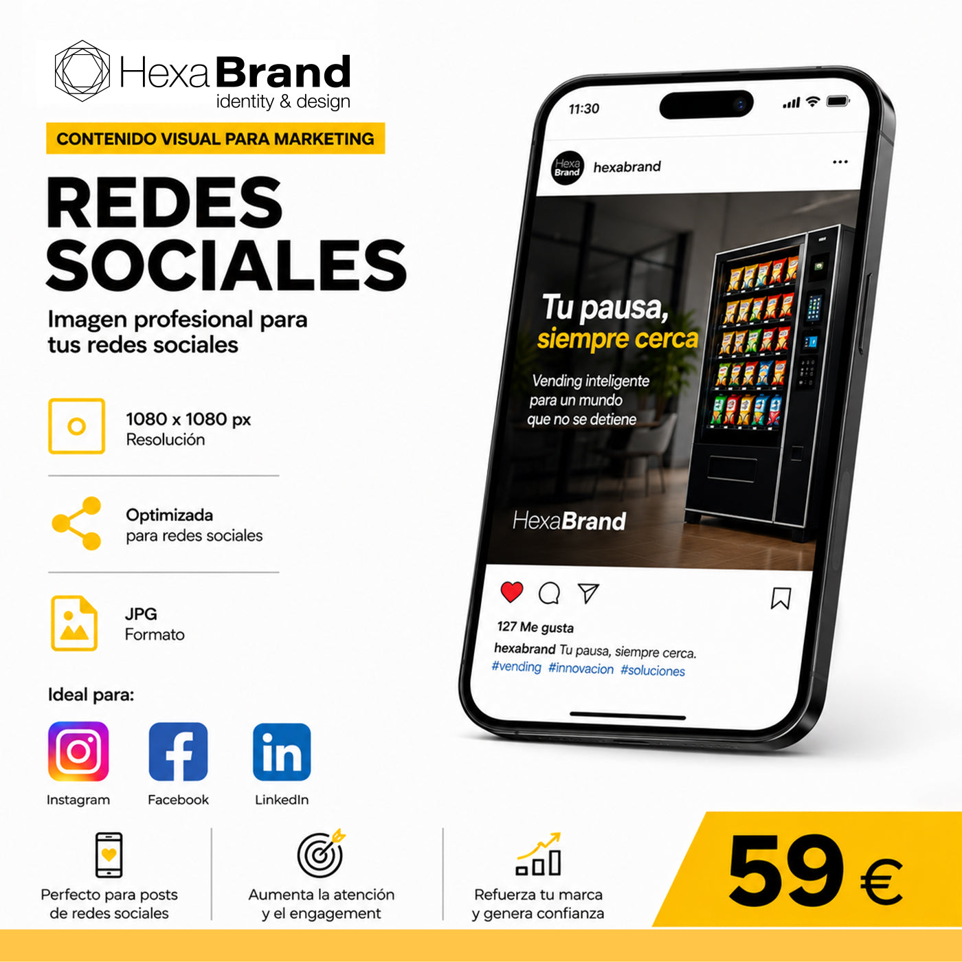 Contenido Visual para Marketing de Empresas de Vending
