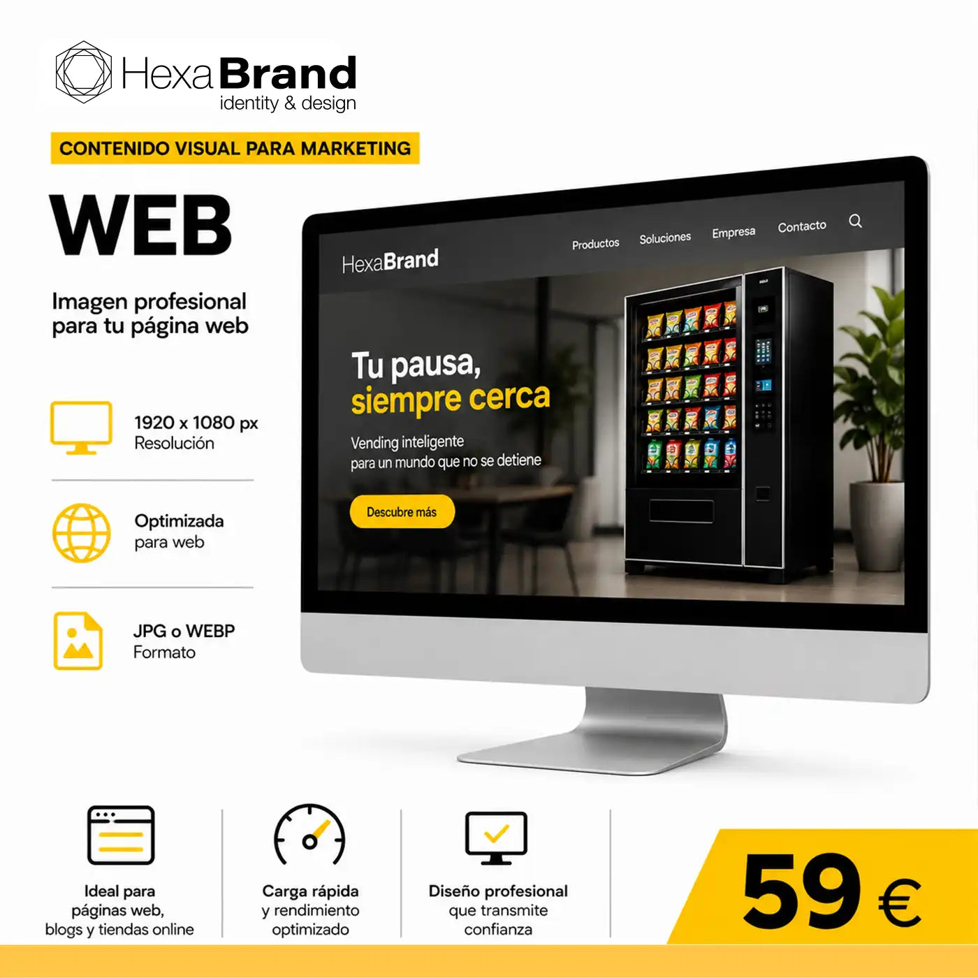 Contenido Visual para Marketing de Empresas de Vending