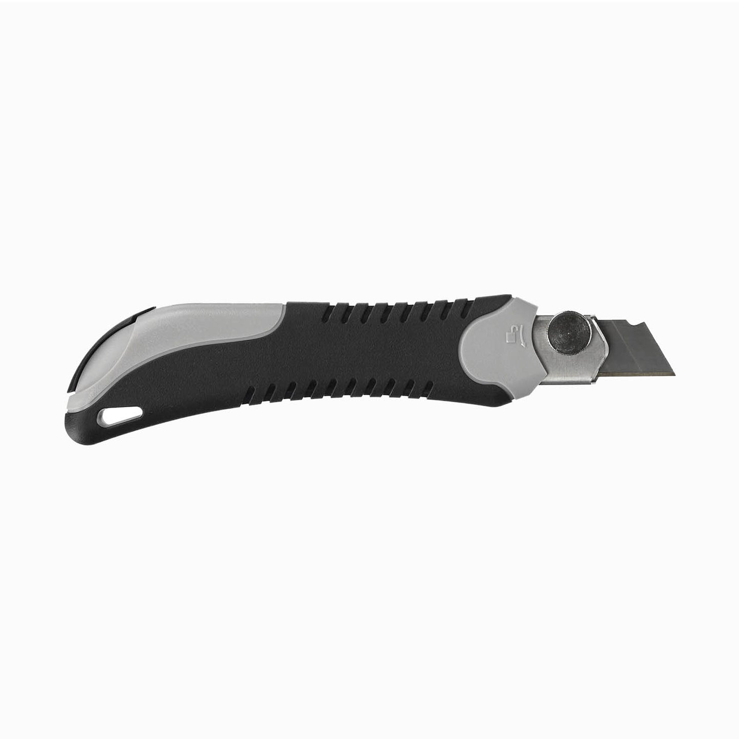 Cutter profesional Bellota con capacidad para 6 cuchillas de 18 mm. Vista trasera