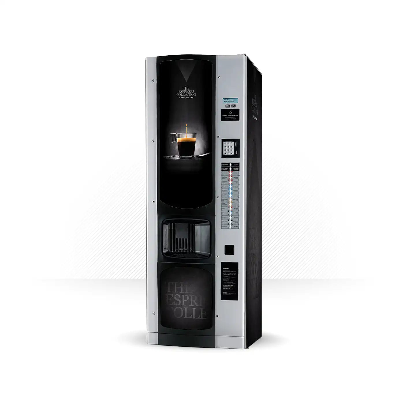 Kit de vinilos adhesivos para máquinas expendedoras Bianchi BVM 972. Time & Flavour