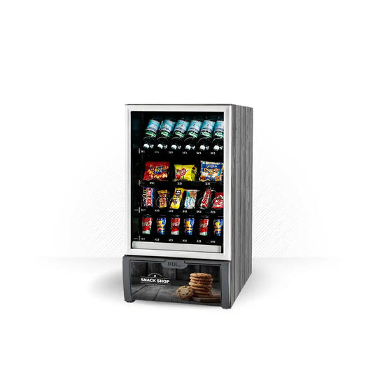 Kit de vinilos adhesivos para máquinas expendedoras de snacks Necta Mini Snakky Coffee Shop
