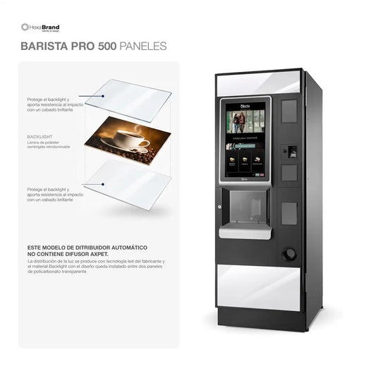 Paneles - Barista Pro 500