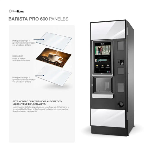 Paneles - Barista Pro 600