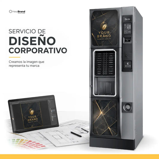 Servicio de Diseño Personalizado para Vinilos de Máquinas Expendedoras