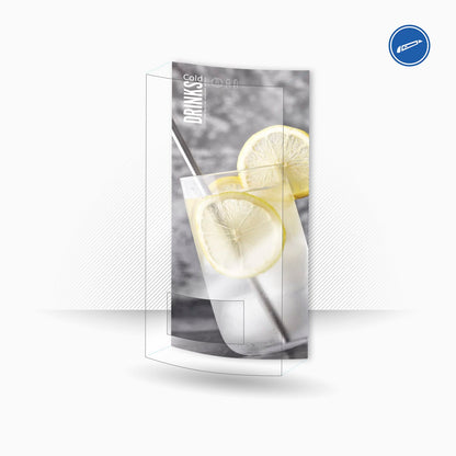 Vinilo adhesivo para paneles de máquinas expendedoras de refrescos y latas con diseño Fresh Lemon